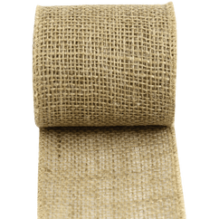 Kel Toy High Quality Jute Burlap Ribbon 4 Inch By 10 Yard